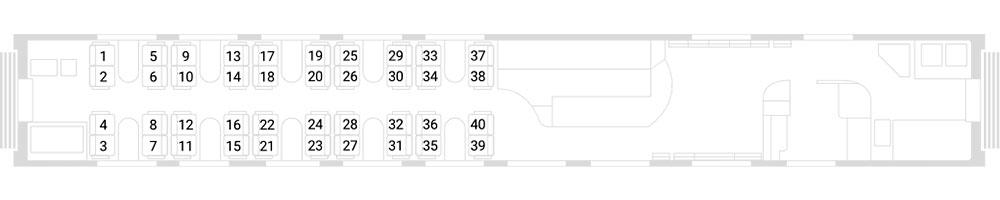 Рускеальский экспресс схема вагонов
